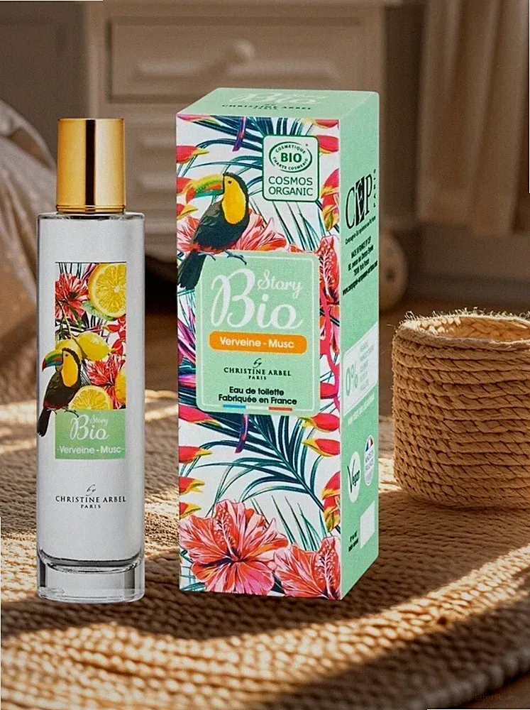 Christine Arbel Paris VERVEINE Naturel Bio Eau De Toilette - MUSC 50 ml