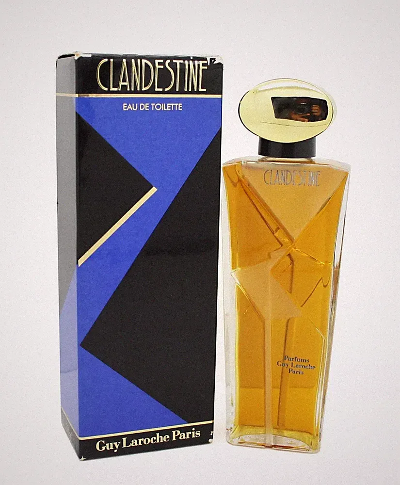 Clandestine, Guy Laroche, Eau de Toilette Splash, 100ml. Vintage, Neu