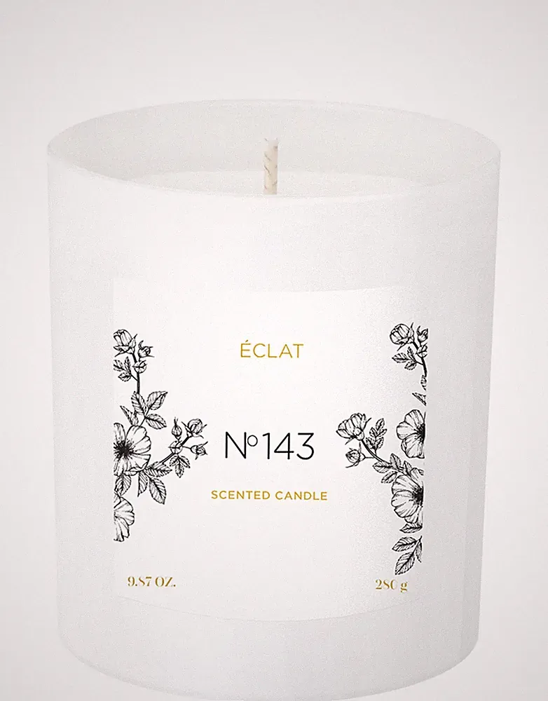 ÉCLAT 143 Duftkerze - natürliches Sojawachs, Vegan, 280g Kerze, Geschenk, handge