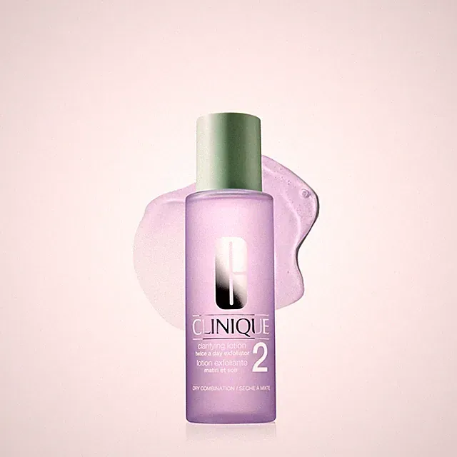 Clinique Clarifying Lotion 2 | Peeling-Lotion | Für trockene Mischhaut