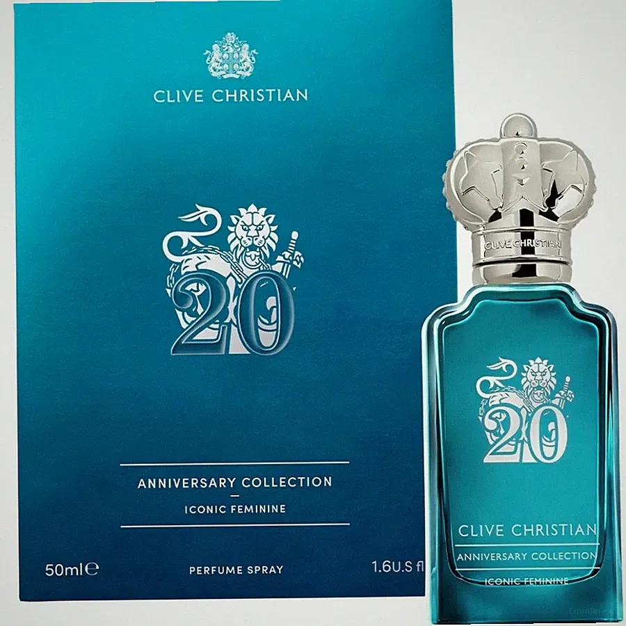Clive Christian 20th Anniversary Collection Iconic Feminine Eau De Parfum 50ml