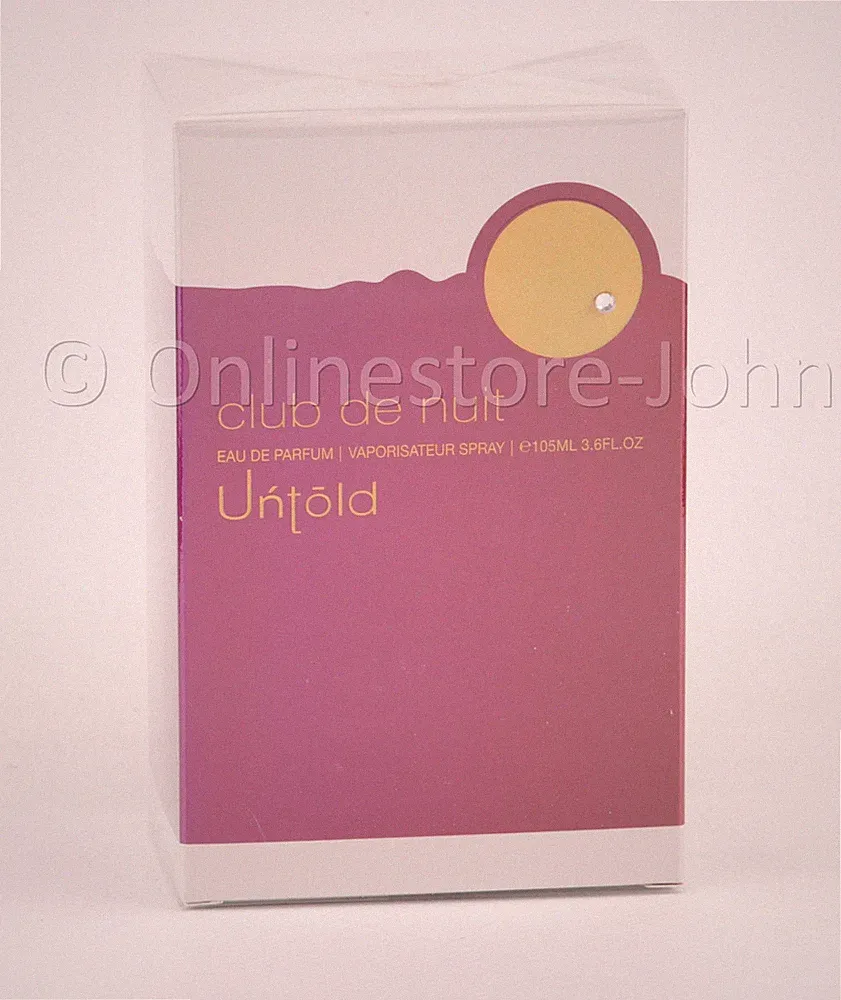 Club Nuit Untold EDP Parfum 105ml High Quality Zerstäuber Gesundheit