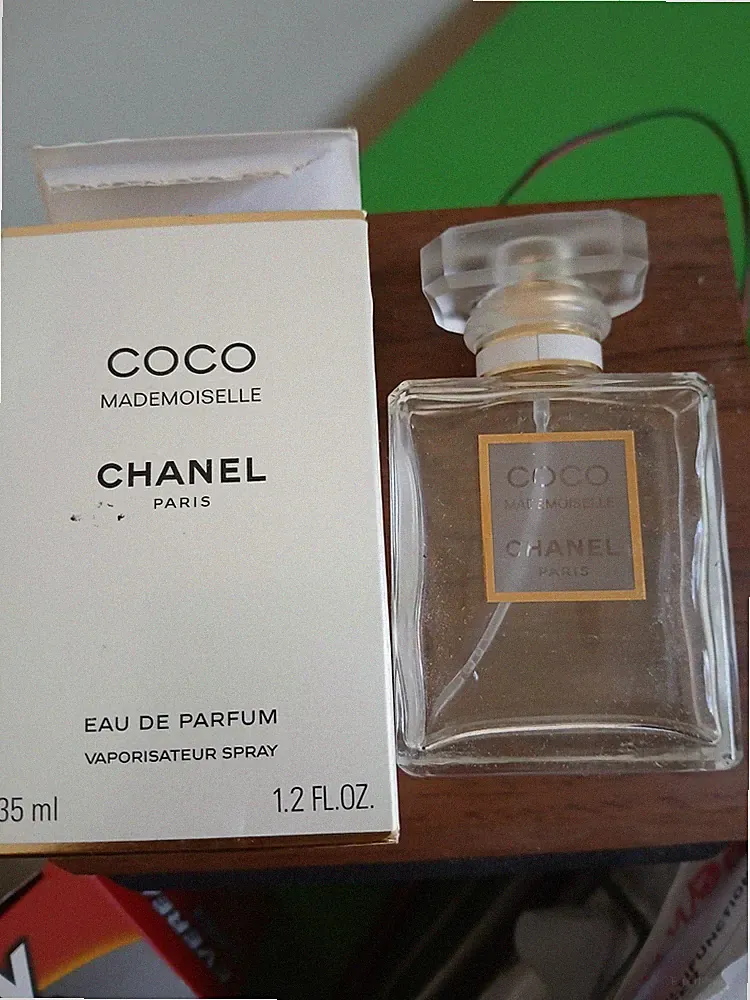 Coco Chanel Mademoiselle Eau De Parfum 35 ml Glas Sprühflakon *leer*