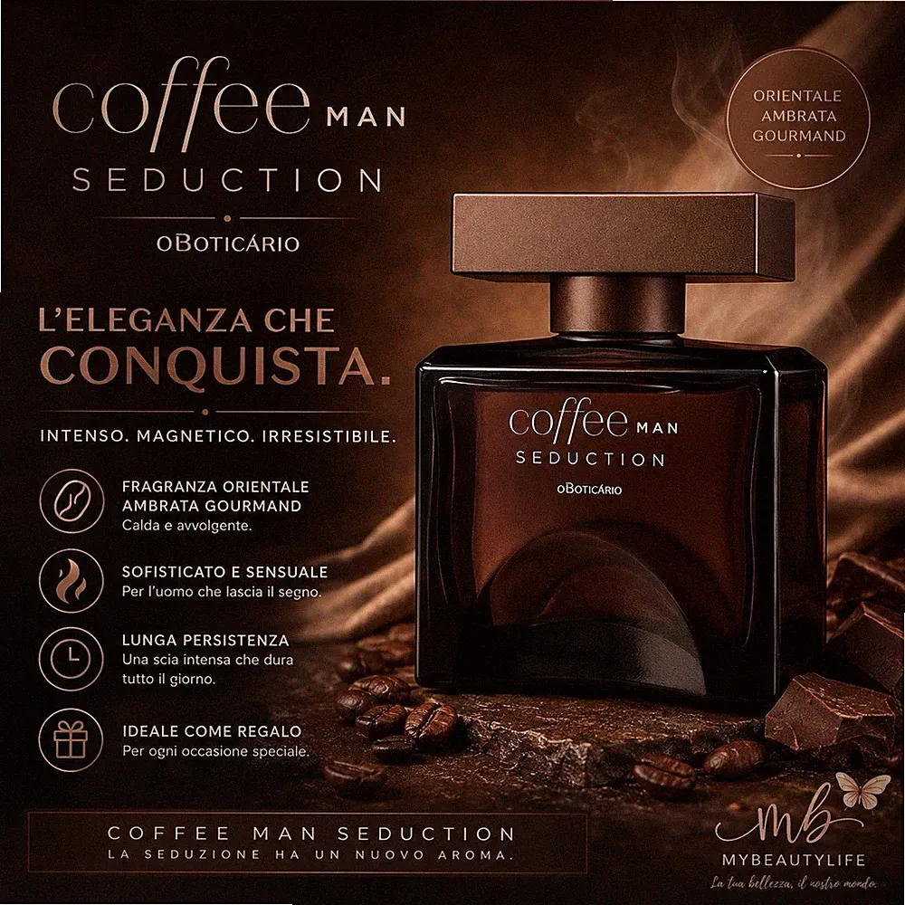 Coffee Man Seduction Eau de Toilette Herren 100 ml