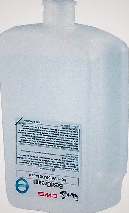 Cws BEST-CREAM NEUTRAL 500, 12 Flaschen flüssige Seifencreme, Handreiniger Cws