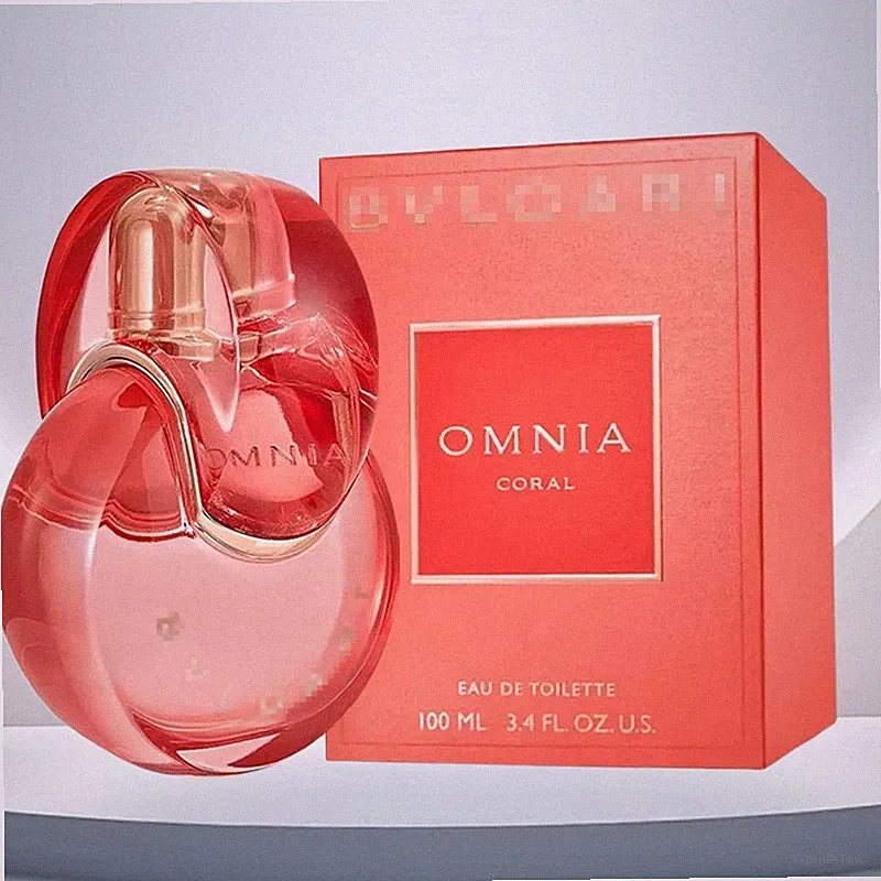 Damen Parfüm Omnia Coral EDT 100 ML Eau De Toilette Spray Neu mit Box
