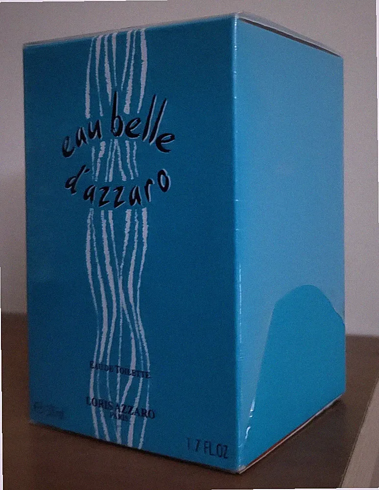 Damen Parfum EAU BELLE AZZARO 50ml SPLASH Eau De Toilette Vintage VERSIEGELT