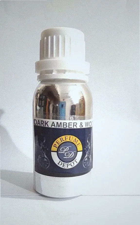 DARK AMBER & WOOD 100 g/3,4 flüssige Unzen Premium Top Qualität Duftöl, Attar.