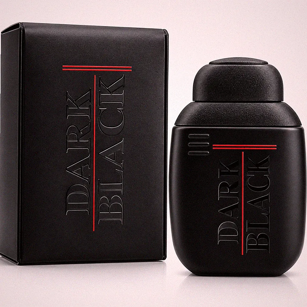 Dark Black Pour Homme Herren Parfum Eau de Toilette 100ml EDT Natural Spray