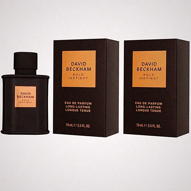 David Beckham Bold Instinct 2 x 75 ml Eau de Parfum EDP Herrenparfum Set