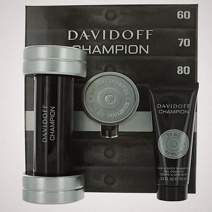 Davidoff Champion EdT Damen-Geschenkset 90 ml (2-Teilig) Duft NEU OVP