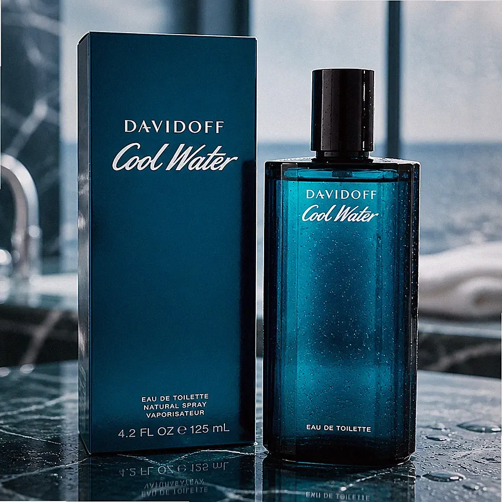 Davidoff Cool Water Eau de Toilette 125ml Spray Herren Parfum NEU OVP