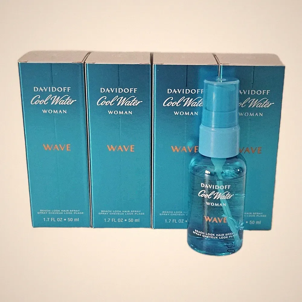 Davidoff Cool Water Wave Woman 200 ml Parfum Haar Spray Hair 4x 50 ml