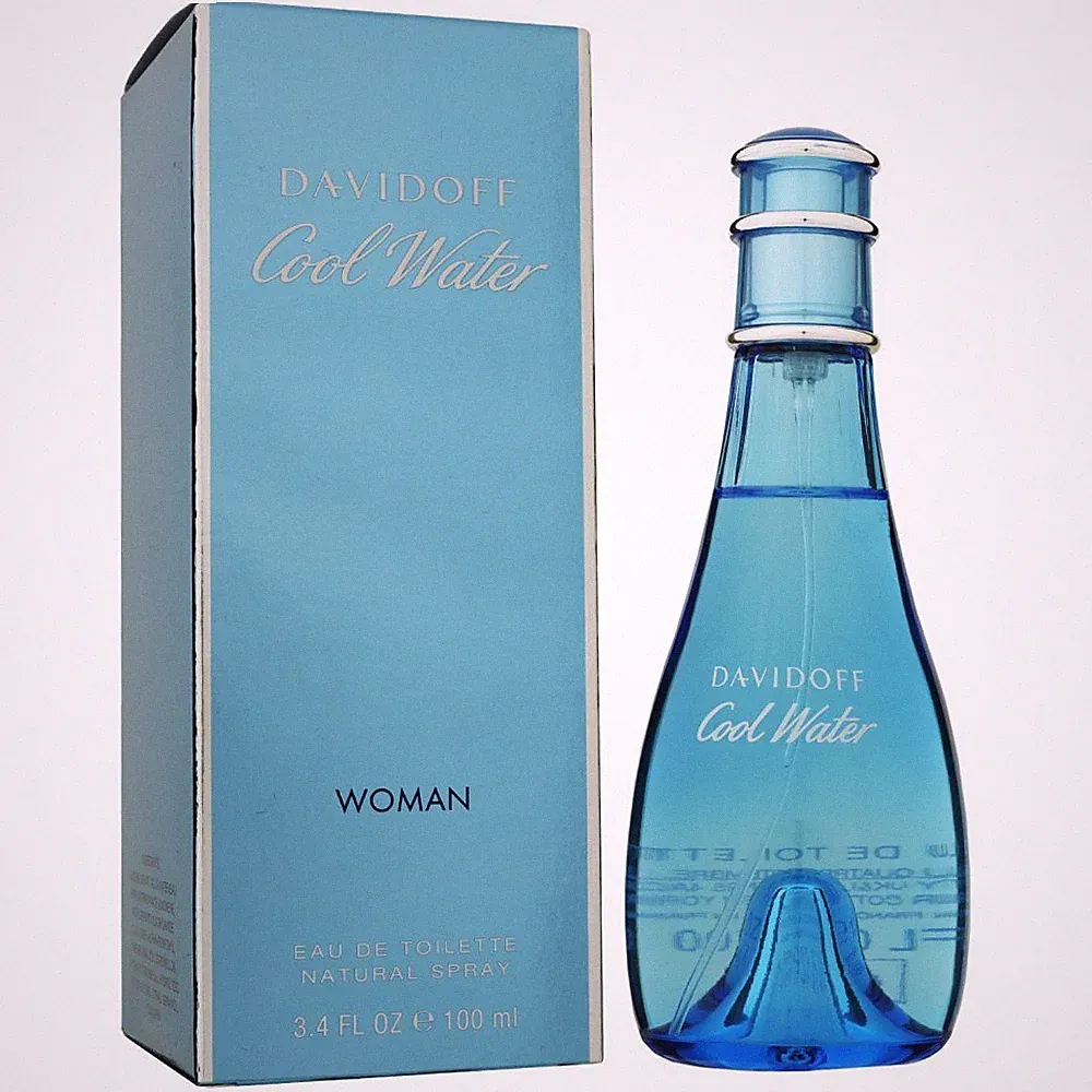 Davidoff Cool Water Woman 100 ml Eau de Toilette EDT Damenduft