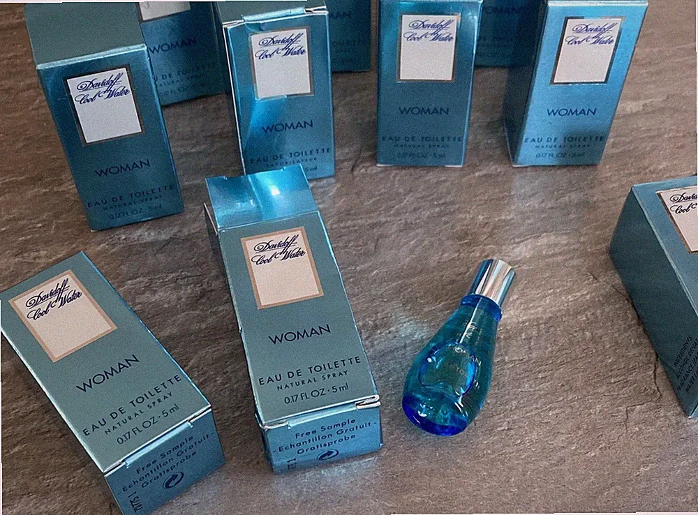 Davidoff ✨ Cool Water WOMAN ✨ 20 Miniaturen x 5ml (100ml) EDT - Kultduft OVP