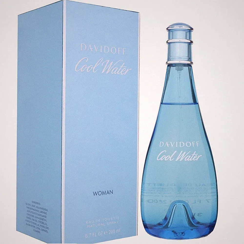 Davidoff Cool Water Woman 200 ml Eau de Toilette EDT Damenduft