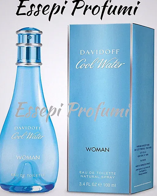 Davidoff Cool Water Woman Eau De Toilette Natural Spray 100 ml
