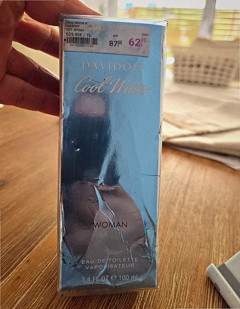Davidoff Cool Water Woman Eau de Toilette Spray 100 ml Normale Größe