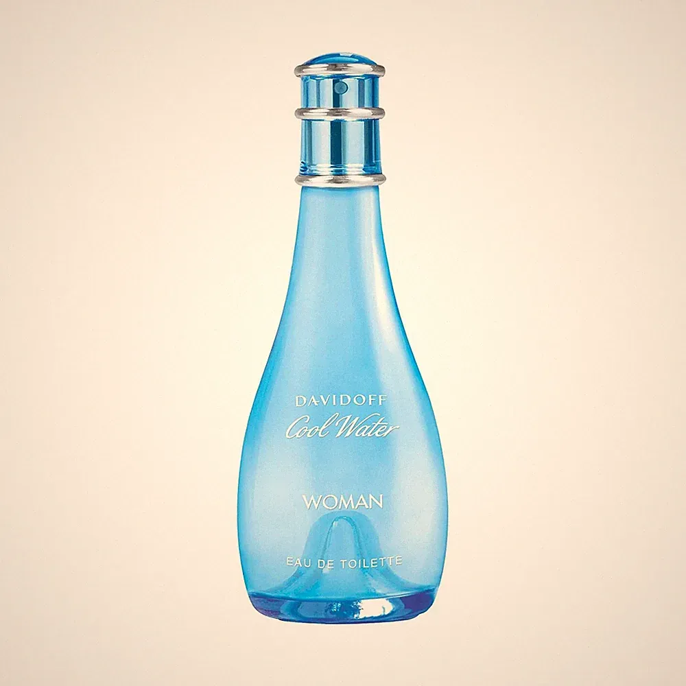 Davidoff Cool Water Woman Eau de Toilette Spray 1er Pack 100 ml Damenduft Parfüm