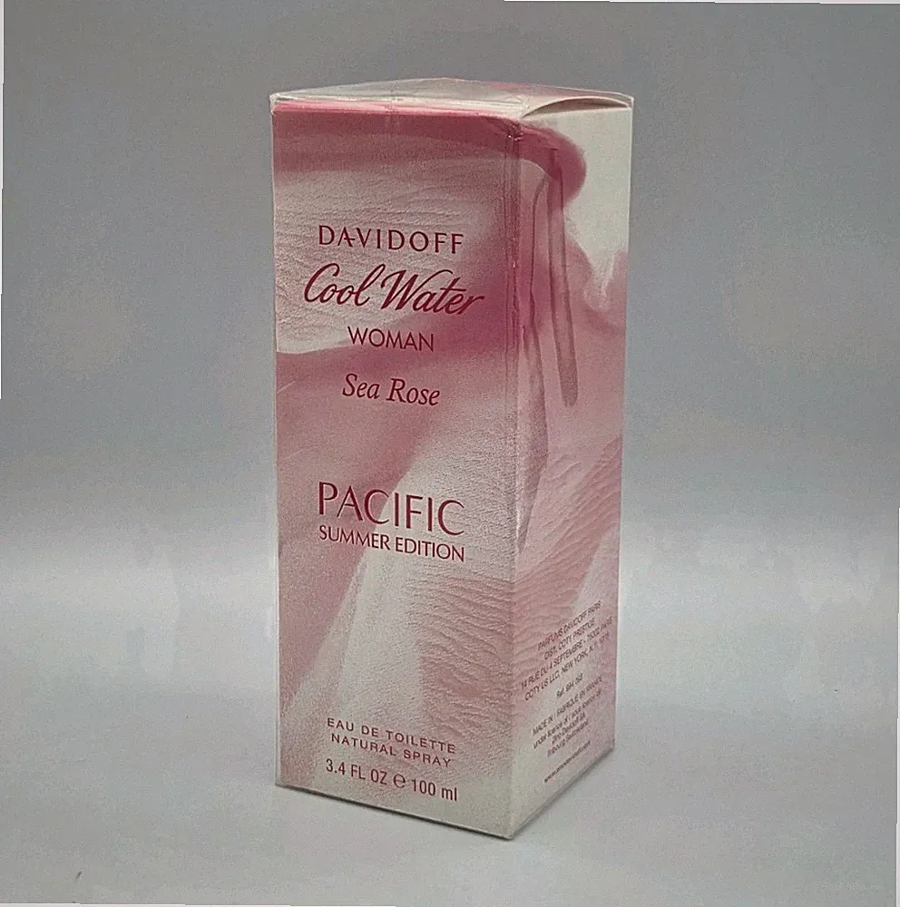 DAVIDOFF COOL WATER WOMAN SEA ROSE 100ML EAU DE TOILETTE PACIFIC SUMMER EDITION