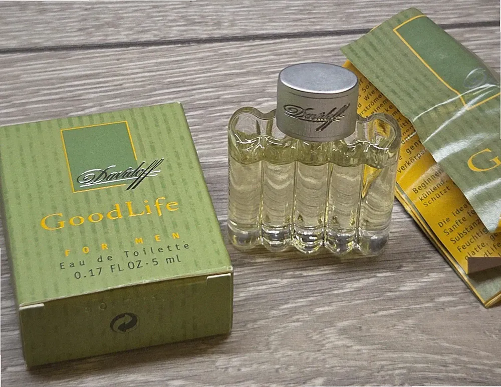 davidoff good life for men, 5 ml. eau de toilette Miniatur
