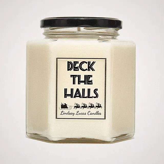 Deck The Halls, Weihnachtsdeko Duftkerze