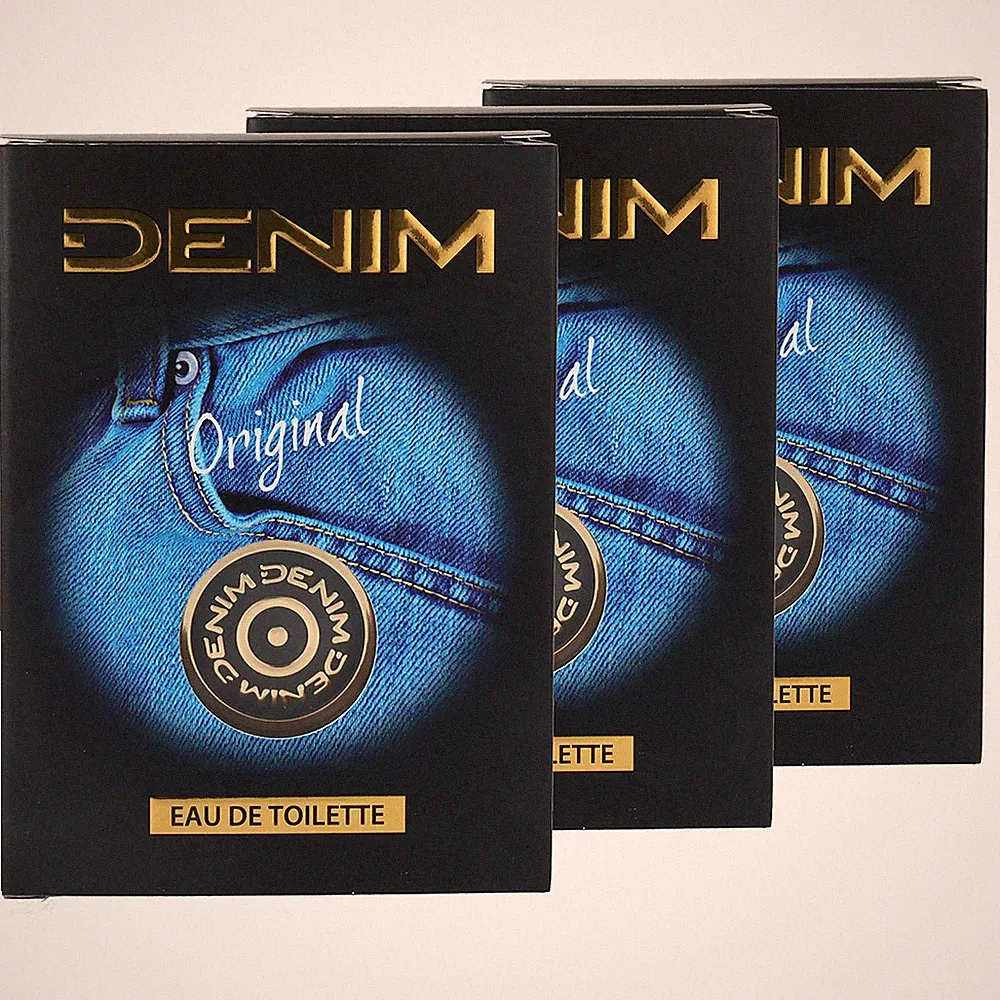 DENIM ORIGINAL Eau de Toilette 3x 100ml Parfum EdT für Herren