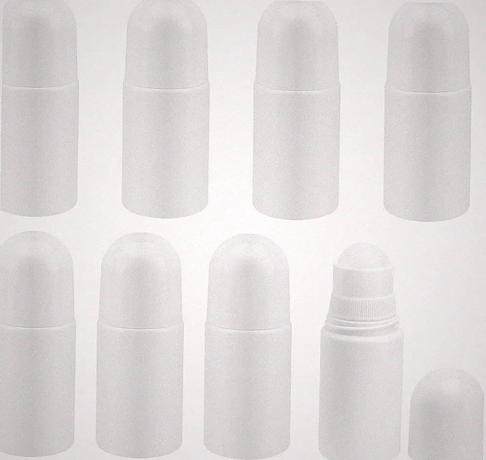 Deoroller 50ml Kunststoff Nachfüllbar 8 Stück für Sonnencreme Duftöle Parfüm