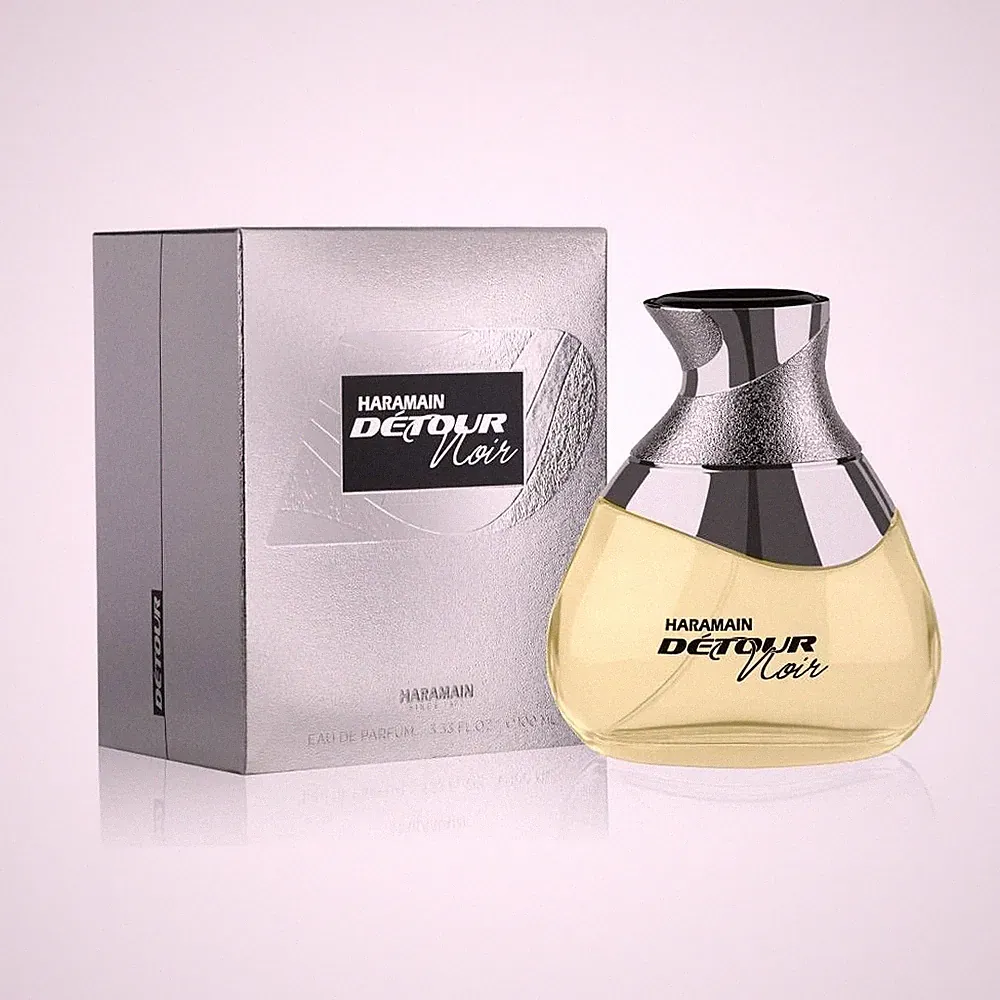 Detour Noir Spray 100ML Sandelholz, Vanille, Leder, MISK, Rose von Al Haramain