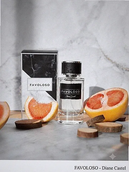 Diane Castel Favoloso Eau de Parfum Natural Spray für Herren, 100 ml