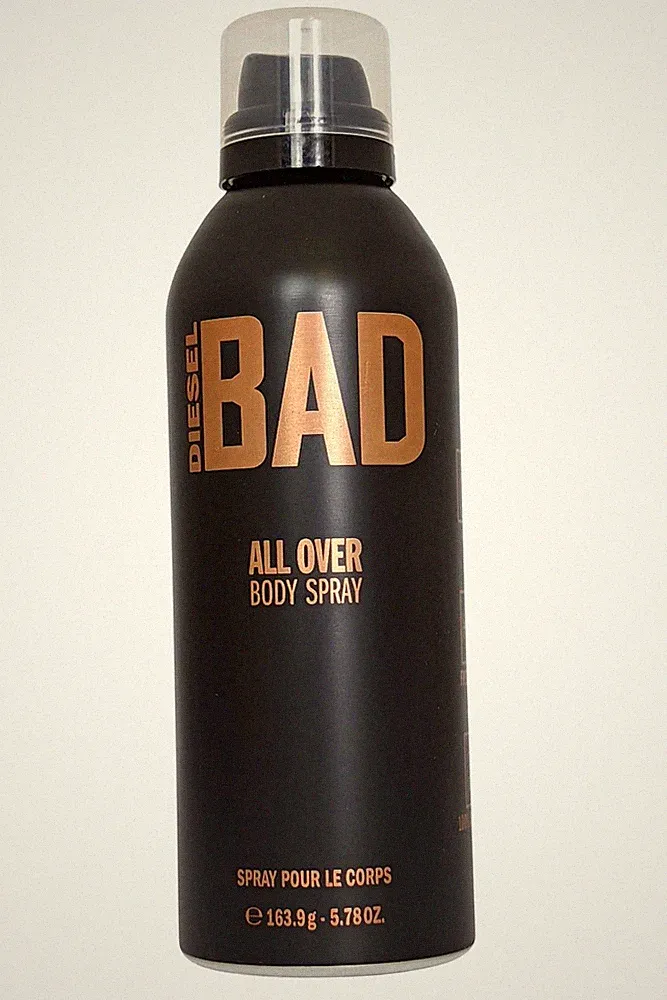 Diesel BAD All over Body Spray 163g Herrenduft warmer holziger Duft