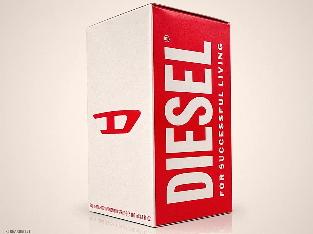 Diesel D Eau de Toilette 100ml Unisex Parfum Spray Neu OVP Original Duft