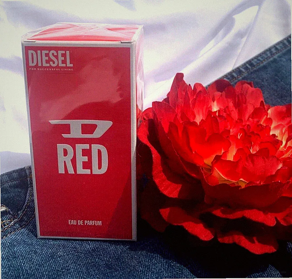 DIESEL For Successful Living Eau de Parfum D by Diesel RED Spray 100 ml NEUFolie