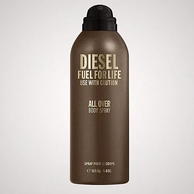 DIESEL FUEL FOR LIFE HERREN ALL OVER BODY SPRAY PARFUM 200ML KOSTENLOSE LIEFERUNG