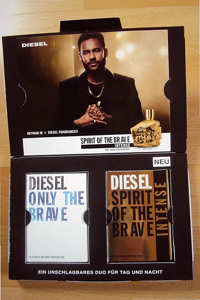 DIESEL Spirit of the Brave Intense EDP Parfum DUO Geschenk Set travel to go NEU