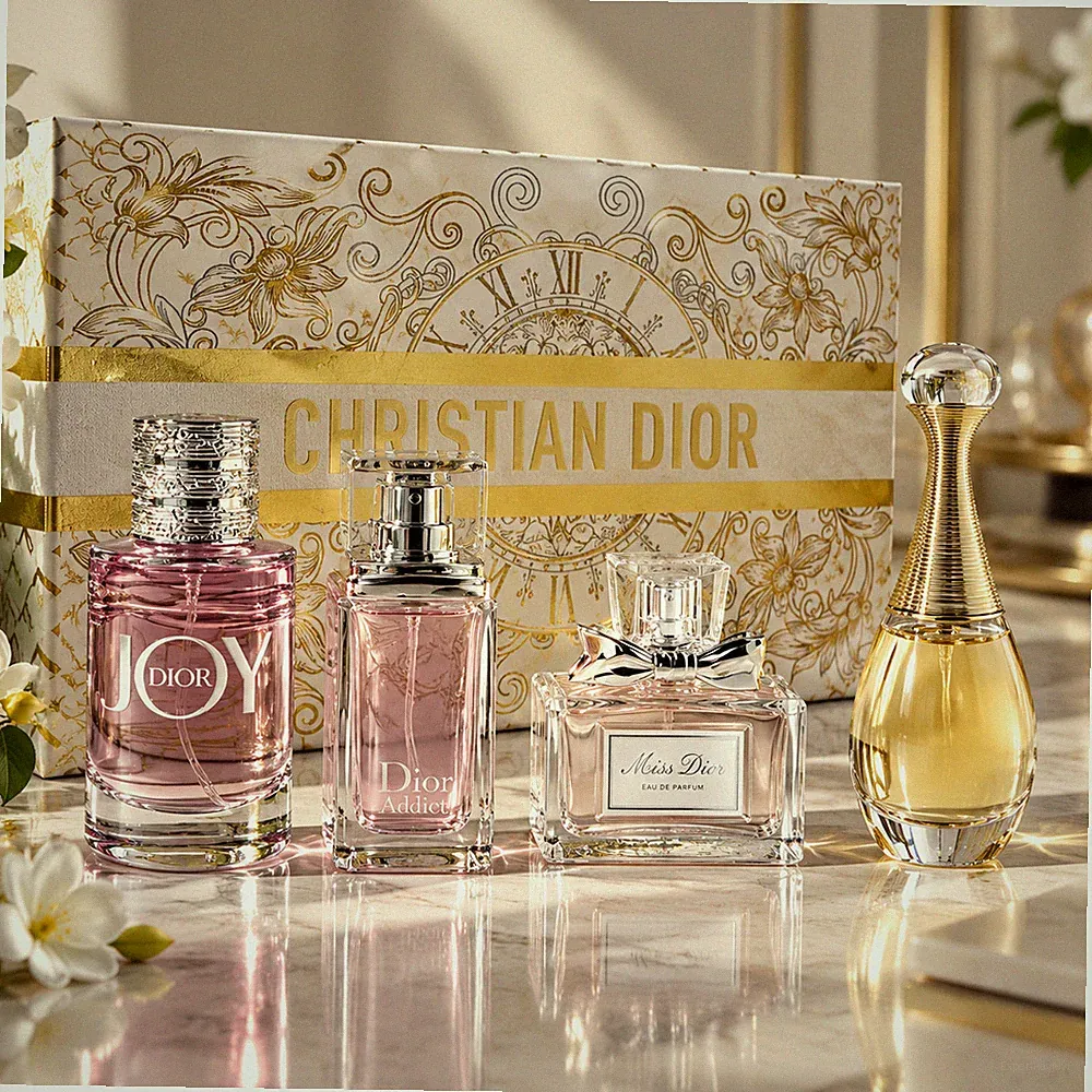 Dior Parfum Set Damen 4x30ml J'adore Miss Dior Addict Joy Geschenkset