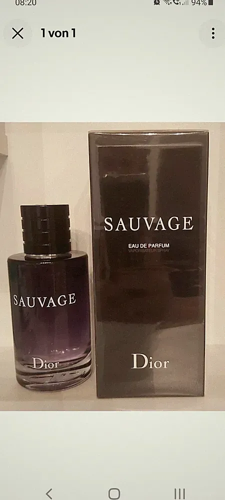 Dior Sauvage 200ml Herren Eau De Parfum Spray