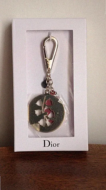 DIOR SCHLÜSSELANHÄNGER SOOR GOLD