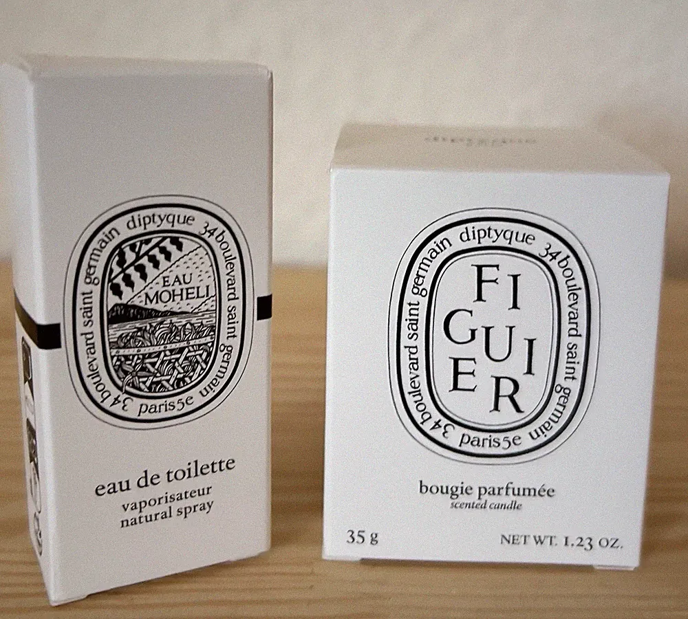 Diptyque Eau Moheli Eau de Toilette Nischenduft, DIPTYQUE Mini Duftkerze NEU