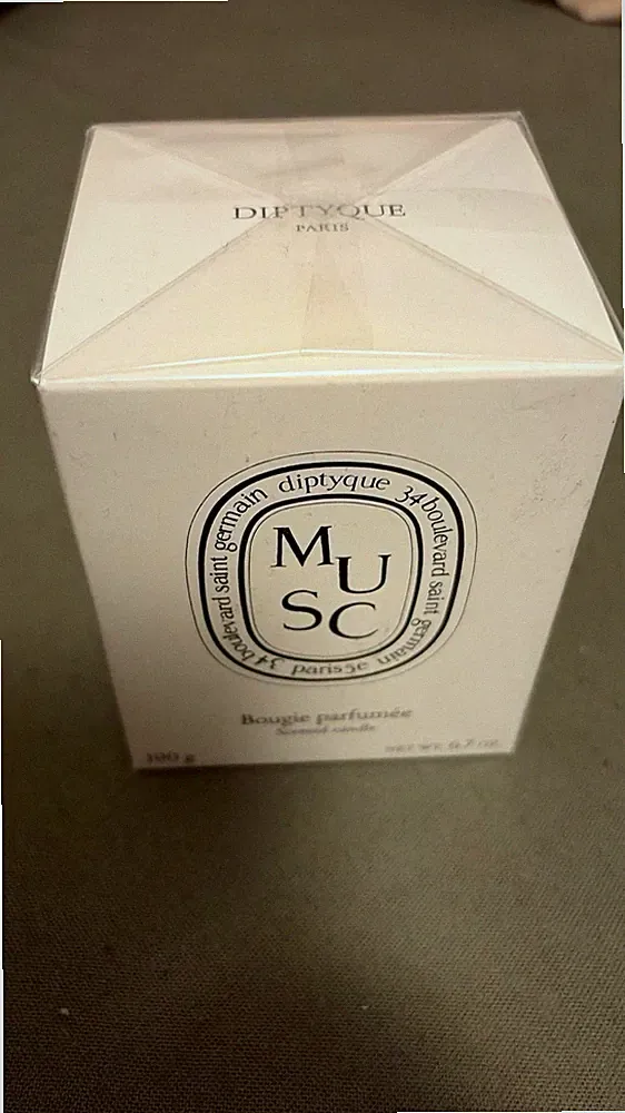 diptyque Paris Musc Duftkerze Parfüm 190 Gramm originalverschweißt