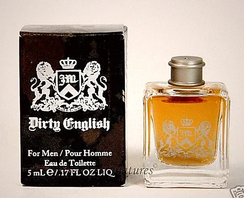 ღ Dirty English for Men - Juicy Couture - Miniatur EDT 5ml