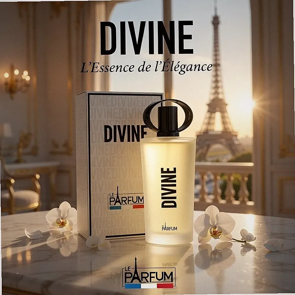 Divine - Le Parfum de France. Eau de Toilette Damen, 75 ml.
