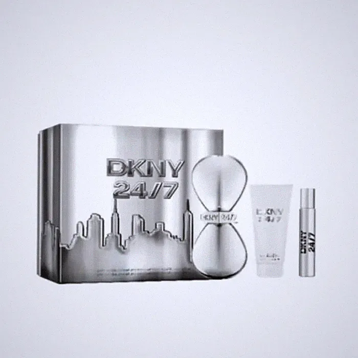 DKNY 24/7 EdP Damen-Geschenkset 100 ml (3-Teilig) Duft NEU OVP