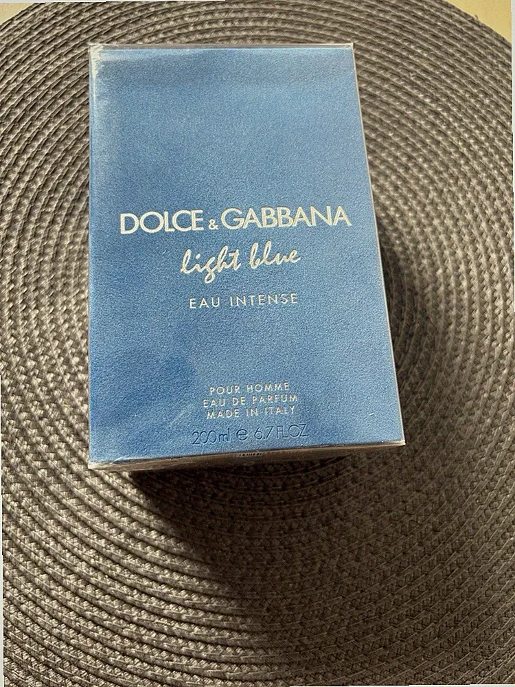 Dolce & Gabbana Light Blue Intense Pour Homme 200 Ml Eau De Parfum Herren Men