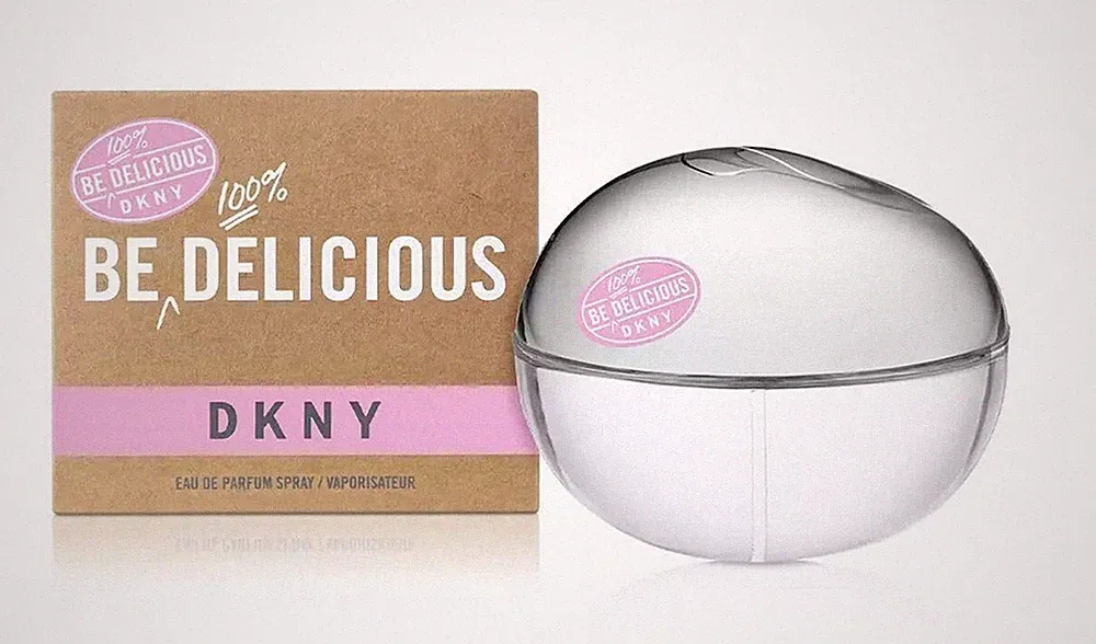 Donna Karan DKNY 100% Be Delicious 100 ml Eau de Parfum EDP Spray OVP