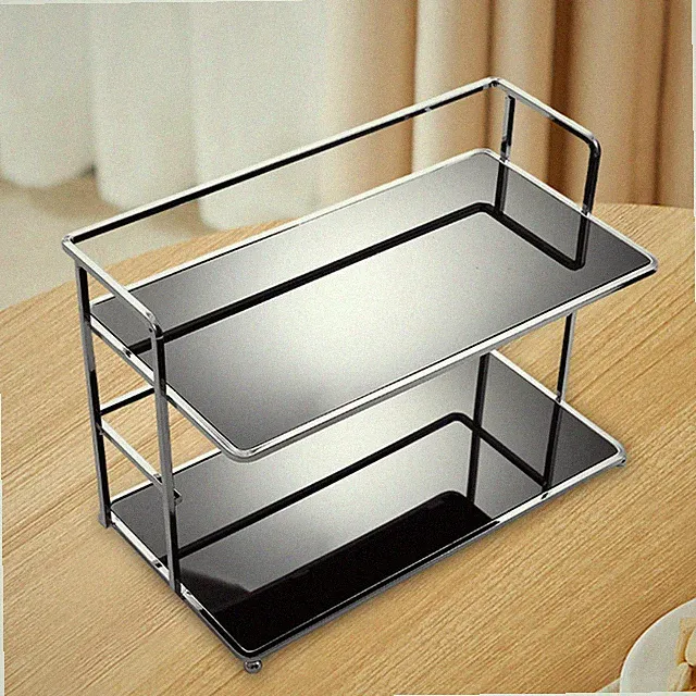 Doppellagiger Duft Organizer, Schminkbad Organizer, Schlafzimmer