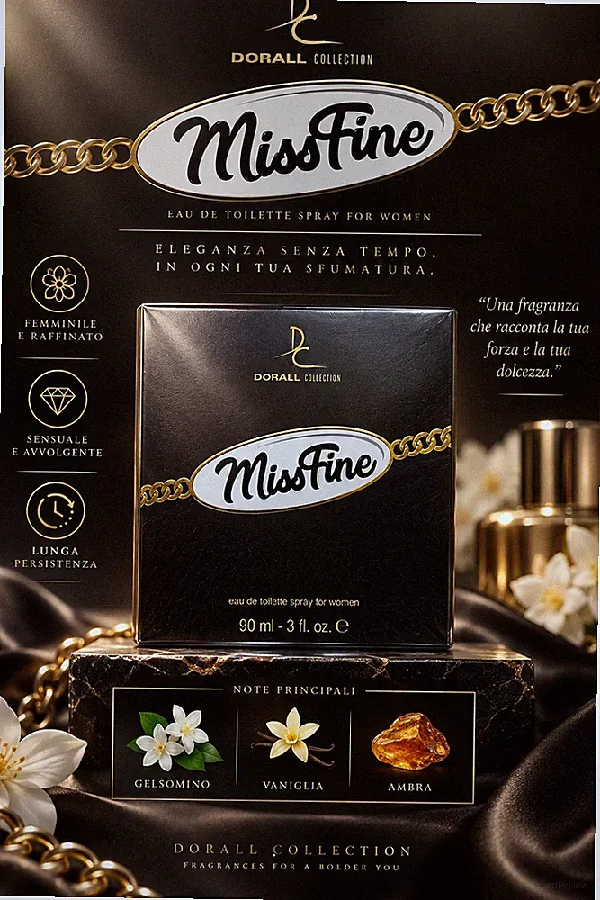 Dorall Collection MissFine Eau de Toilette Spray 90 ml Jasmin Vanille Bernstein