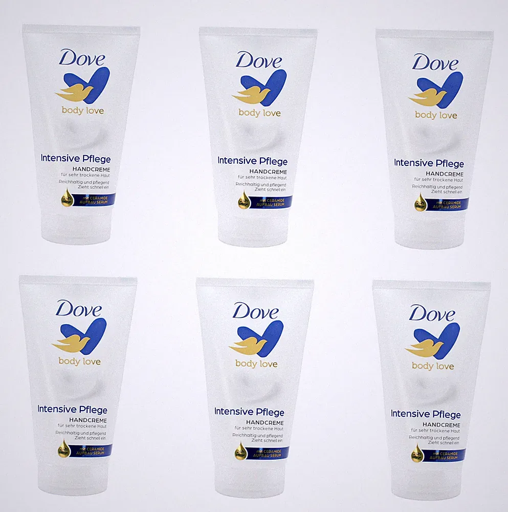 Dove Body Love Intensive Pflege Handcreme , 6x75ml EAN8717163917770