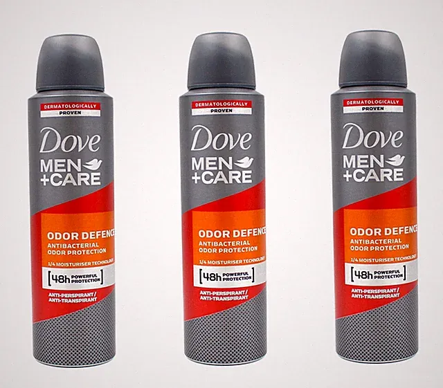 Dove Men +Care Clean Odor Defence Anti-Transpirat Deo Spray , 3x150ml EA111143