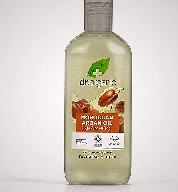 Dr Organic Arganöl Shampoo 265ml - 3er Pack